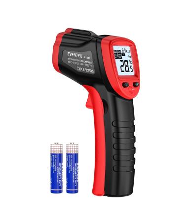 Infrared thermometer eventk IR-laser thermometer contactless -50 C-550 C (-58 F-1022 F) digital temperature gun not medically not for the human body to measure the temperature red-50 C 550 C (-58 1022 )