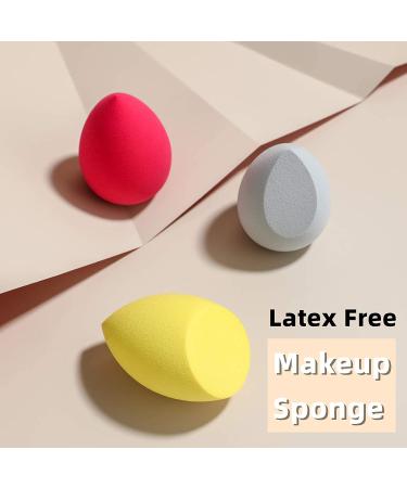 BS-MALL 16 Pcs Makeup Brushes Set with Stand | Synthetic Foundation, Powder, Concealers, Eye shadows, Blush | Champagne Gold Cosmetic Brushes with 3 Makeup Sponges - Buy Online on SooperMarket.com