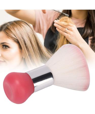 Barber Neck Duster Brush - Professional Hair Removal Brush for Salon Use | Pink Hair Cutting & Shaving Cleaning Tool - Buy Online on SooperMarket.com