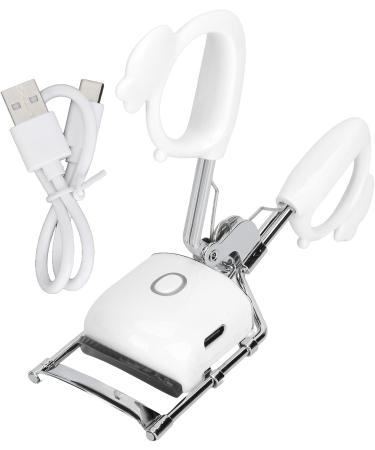 Heated Eyelash Curler with 2 Adjustable Temperature Settings for Long Lasting Curling Curved Design with Gentle Silicone Pad (Socobetafa0wr9u54n-11) - Buy Online on SooperMarket.com