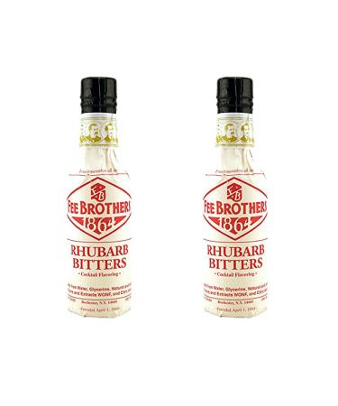 Fee Brothers Rhubarb Cocktail Bitters - 5 oz - 2 Pack