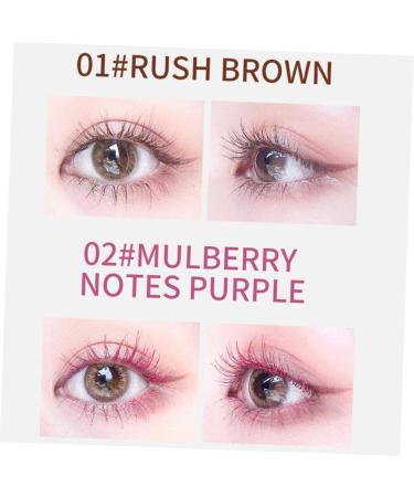 PLAFOPE 6pcs Colored Mascara Makeup Mascara Lady Mascara Cream Eyelash Mascara Women Mascara Makeup Tool Abs - Buy Online on SooperMarket.com