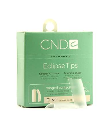 CND - Brisa Sculpting Gel - Eclipse Clear Tips - No. 6 - SALE