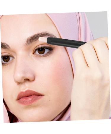 Gogogmee 2pcs Small Eyeshadow Double Ended Makeup Brush Eyeshadow Makeup Eye Shadow Makeup Black Abs - Buy Online on SooperMarket.com
