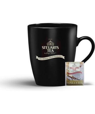 Steuarts Tea - Vanilla Flavoured Ceylon Black Tea bags 25 count 30g - Buy Online on SooperMarket.com