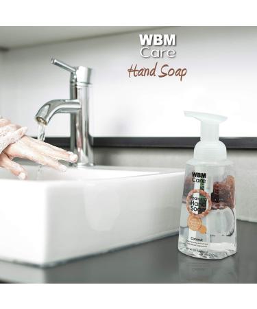 WBM Care Coconut Foaming Hand Wash with Himalayan Pink Salt - 10.5 fl oz | Natural Moisturizer for Healthy Skin | International Shipping Available - Buy Online on SooperMarket.com