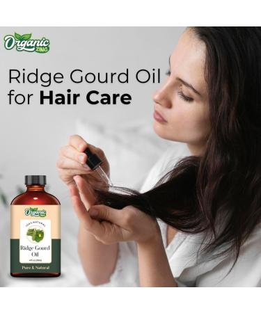 Ridge Gourd Oil (Luffa Acutangula) - Pure Natural Carrier Oil for Skincare & Haircare - 118ml / 3.99fl oz | Buy Online Worldwide - Buy Online on SooperMarket.com