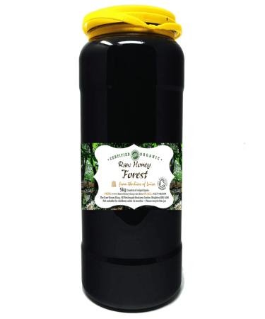 Luisa s Raw Certified Organic FOREST HONEY ACTIVE 17 |Antibacterial |Unpasteurised |Single Origin |The Raw Honey Shop |(5kg)