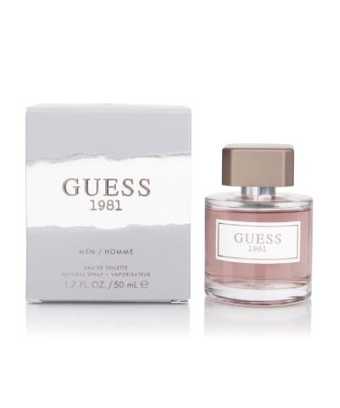 GUESS 1981 for Men Eau de Toilette 1.7 Fl Oz