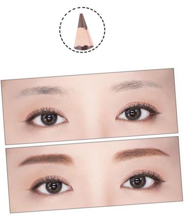 Beavorty 4 pcs brown eye shadow highlighter pencil dark brown eyeliner Brown Eyebrow Pencil longlasting - Buy Online on SooperMarket.com