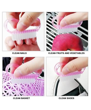 6PC Nail Brushes Set - Professional Handheld Nail Cleaning Tools & Accessories for Dust Removal and Finger Care - Buy Online on SooperMarket.com