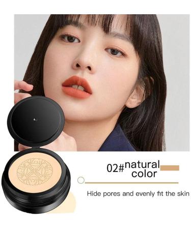 Snail Collagen CC Cream Air Cushion CC Cream BB Concealer Oil Control Concealer Moisturizing Foundation Liquid Brightening Ivory white(A) - Buy Online on SooperMarket.com