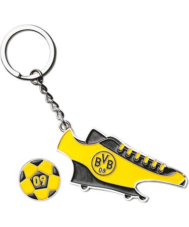 Buy Borussia Dortmund BVB Keyring with Shopping Chip & Opener - International Shipping Available - Buy Online on SooperMarket.com