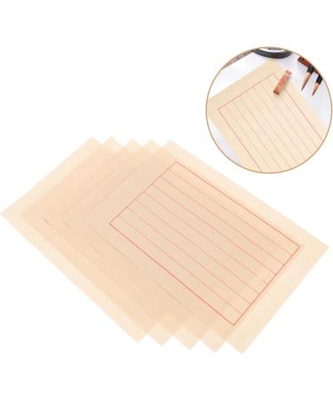 Operitacx 50 Sheets Rice Paper Calligraphy Paper Calligraphy Writing Paper Chinese Calligraphy Art Paper Japan - Buy Online on SooperMarket.com