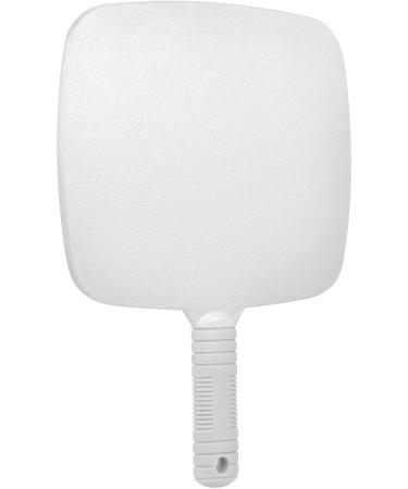 Accessotech Professional Handheld Salon Hairdressers Paddle Mirror Tool - White - Buy Online on SooperMarket.com
