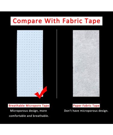 8 Rolls Micropore Eyelash Extension Tape - Medical Grade, Breathable, Lint-Free - 1/2'' x 8 Yards - Buy Online on SooperMarket.com