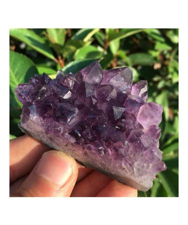 Stone Crafts Natural Dream Amethyst Quartz Crystal Cluster Specimen 50-60g Reiki Crystals