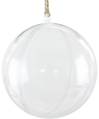 Clear Acrylic Bath Bomb Mold Shells - 80mm 12 Pack Kit by Super Z Outlet - Buy Online on SooperMarket.com