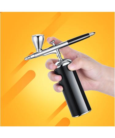 Paint Sprayer Make Up Nail Art Airbrush Compressor Auto Start and Stop Cordless Mini Pen Hobby Rechargeable Wireless Professional Set Kit for Painting Ceilings Fences cabinets Part a White - Buy Online on SooperMarket.com