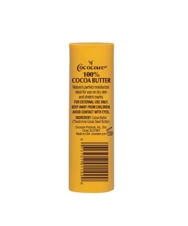 Cococare 100% Cocoa Butter Stick | All-Natural Skin Hydration & Protection | 2 Pack (1 oz each) - Buy Online on SooperMarket.com