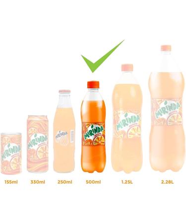 MIRINDA ORANGE Flavour 12 x 500ml - Buy Online on SooperMarket.com