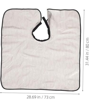 Mikinona Waterproof Haircut Apron - Professional Salon Cape for Hair Cutting & Beard Grooming | Cosmetology Tool - Buy Online on SooperMarket.com