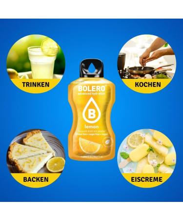 Buy Bolero Yuzu Juice Powder | Sugar-Free Stevia-Sweetened Gluten-Free Vegan | Mixed Berries Flavor | Ideal for Kids & Diabetics | 24x3g Pack - Buy Online on SooperMarket.com