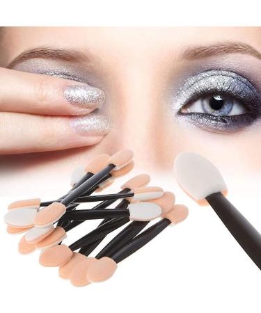 50pcs Disposable Eyeliner & Eyeshadow Applicators | Makeup Brush Tools for Easy Eye Makeup - Buy Online on SooperMarket.com