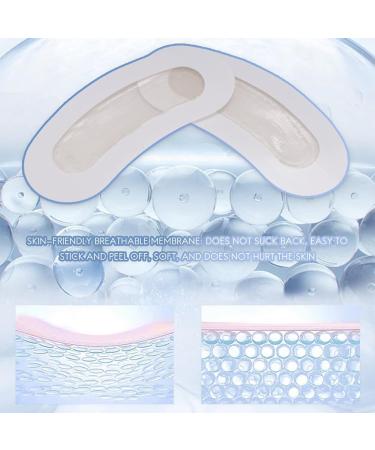 TsoLay Reusable Hyaluronic Acid Microneedle Eye Patches Mask Anti Wrinkle Aging Dark Circles Moisturizing Under Eye Gel Pads Easy to Use - Buy Online on SooperMarket.com