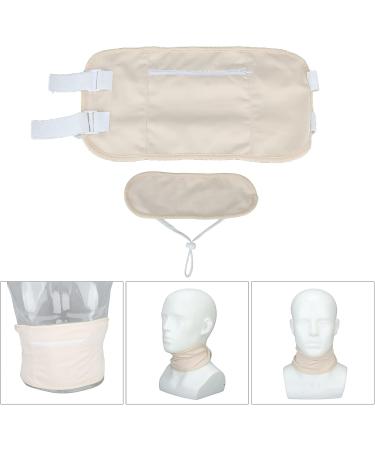 Buy Liebewh Castor Oil Pack | Reusable Belly & Neck Pack for Detox & Relief | Adjustable Belt for Liver Health Insomnia & Inflammation - Buy Online on SooperMarket.com
