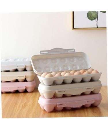 Hemoton Box Outdoor Egg Carton Eggs Vintage Refrigerator Wear-resistant Egg Organizer Household Egg Rack - Buy Online on SooperMarket.com
