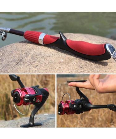 BESTEU Portable Mini Telescopic Fishing Rod & Reel Set - Compact Fishing Tackle Gear for Anglers Worldwide - Buy Online on SooperMarket.com