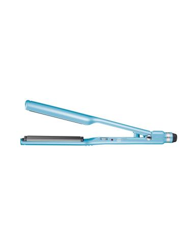 BaBylissPRO Nano-Titanium and Ceramic Curved Plates C-Style Flat Iron Blue - Buy Online on SooperMarket.com