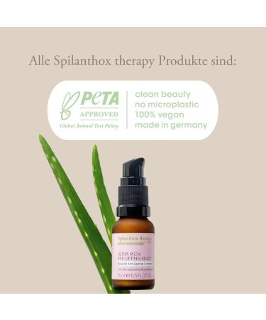 Spilanthox Therapy Eye-Lifting Fluid - Anti-Aging Care with Spilanthol Hyaluronic Acid & Aloe Vera - Vegan Natural Cosmetics - 15ml - Buy Online on SooperMarket.com