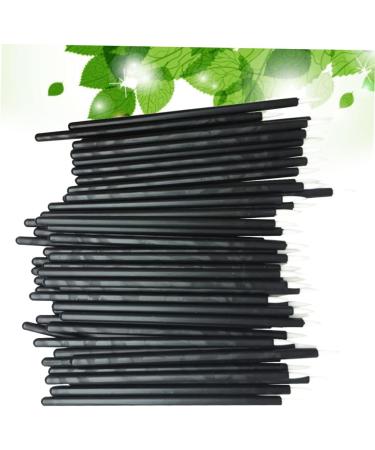 NOLITOY 100pcs Wand Applicator Eyeliner Makeup Brushes Eye Shadow Brush Disposable 15cmX10cm Black - Buy Online on SooperMarket.com