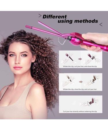 iGutech 9mm Ceramic Curling Iron for Long & Short Hair - 3/8 Inch Barrel - Buy Online on SooperMarket.com