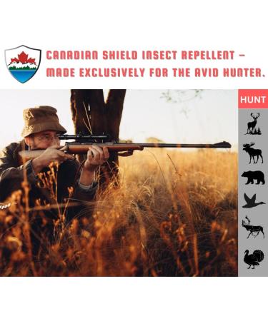 Canadian Shield Mosquito & Insect Repellent | DEET FREE! | 20% Icaridin | Formulated for Hunting Fishing Camping Family Fun and anything Outdoors | 12 Hours of Protection (142G) Aerosol (2 PACK) - Buy Online on SooperMarket.com