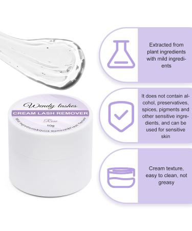 Buy Lash Cluster Glue & Remover Kit - Strong Clear Glue & Safe Cream Remover for DIY Lash Extensions | Fast No Residual Shipping Worldwide - Buy Online on SooperMarket.com