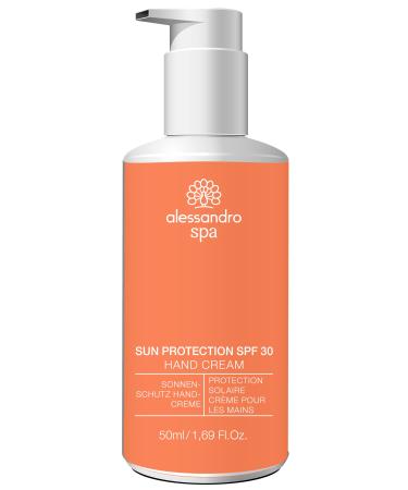 alessandro SUN PROTECTION sun cream for hands SPF 30 60 g 50 ml (1 pack)