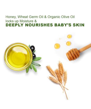Buy WBM Baby Oil & Lotion Set | 100% Natural Newborn Skin Care with Vitamin E - Moisturizing & Nourishing Essentials - Buy Online on SooperMarket.com