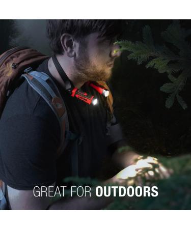 EZRED ANYWEAR Rechargeable Neck Light - Hands-Free Lighting | NK15 Red - Buy Online on SooperMarket.com
