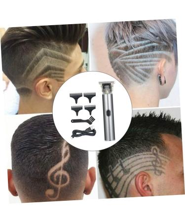 FRCOLOR Husband 1 Set Special Carving Clippers Hubby Husband Electric Push Shears Oil Head Clipper Man Electric Leg Electric Men Trimmer USB Clipper Portapotty 14.7X2.4X2.4cm Silver - Buy Online on SooperMarket.com