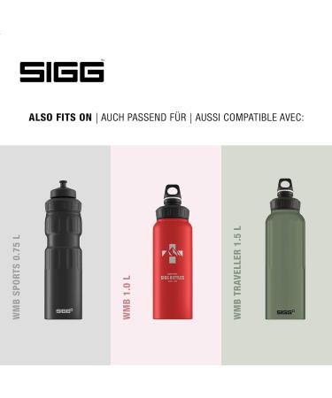 SIGG WMB One Top Closure | Leak-Proof & One-Handed Spare Parts for Sigg Bottles | Silicone Seal | International Shipping Available - Buy Online on SooperMarket.com
