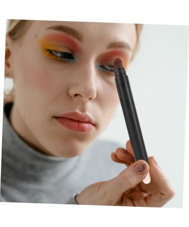 Mikinona Makeup Eyeshadow End Precision Brush Application Makeup Women Ends Dual Shadow Female Stick Eyeshadow 1 count (Pack of 1) Light Brown - Buy Online on SooperMarket.com