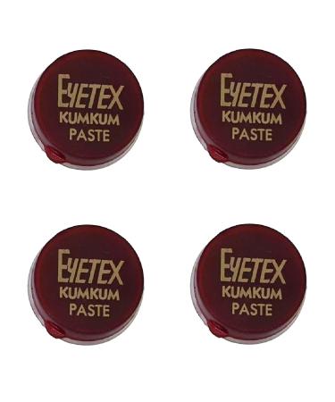 Eyetex Kumkum Paste Waterproof Long lasting Smudge Proof | Pure and Natural Deep Colour Long lasting | Enriched with Natural and Organic Ingredients (Maroon)