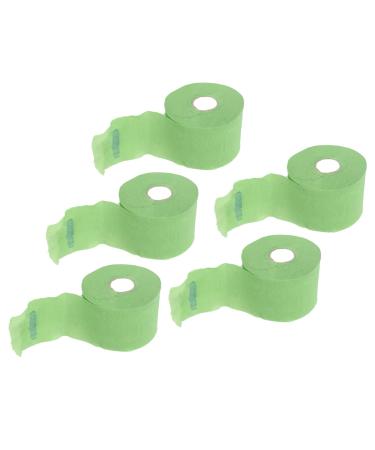 Disposable Hairdressing Paper Neck Strips Self-Adhesive Hairdressing Accessories for Hygienic Styling
