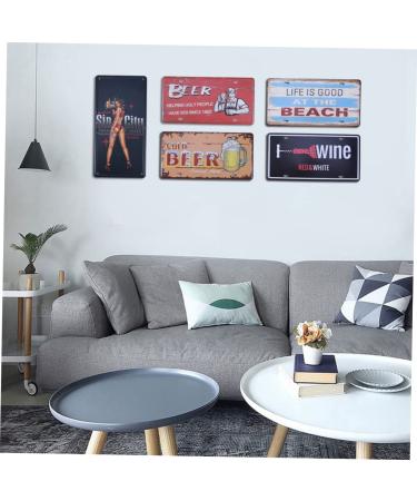 ABOOFAN Metal Signs Iron Sign Painting Iron Painting Tin Signs The Sign Wall Decoration Three-dimensional Picture 1 Medium - Buy Online on SooperMarket.com