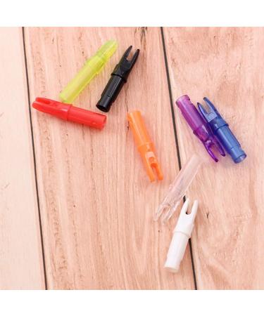 SOPOGER 50Pcs Archery Arrow Nocks - .244/6.20mm ID Carbon Arrows Inserts for Hunting - Multi-color - Buy Online on SooperMarket.com