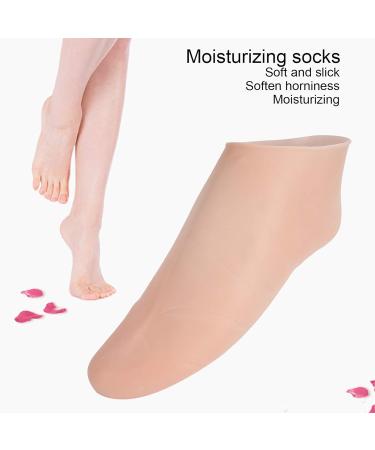 Buy Angrek Anti-Cracking Socks - 2 Pairs Moisturizing Foot Care Socks for Soft Heels (Size S 33-35) - Elastic Foot Protection - Buy Online on SooperMarket.com