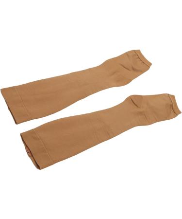 Shop Compression Stockings with Zipper - Open Toe Calf & Knee Socks (L) | Comfortable & Supportive International Shipping - Buy Online on SooperMarket.com